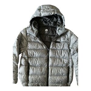 Roots M Gray Puffer Jacket